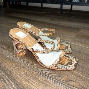 Dolce Vita Noles Strappy Block Heel 🐍